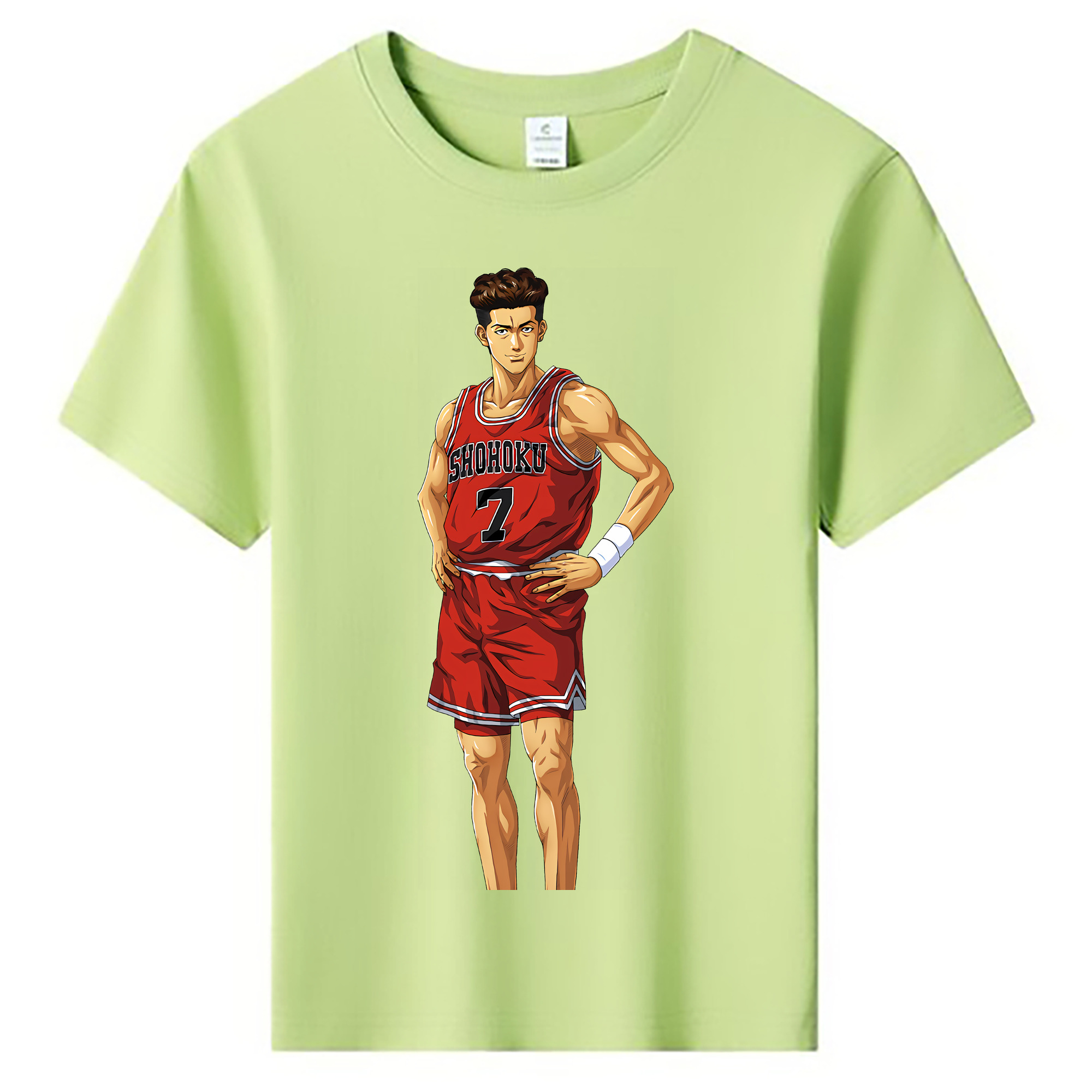 （画像用） SLAM DUNK／スラムダンク 綿100％キッズTシャツ（フロントプリント）